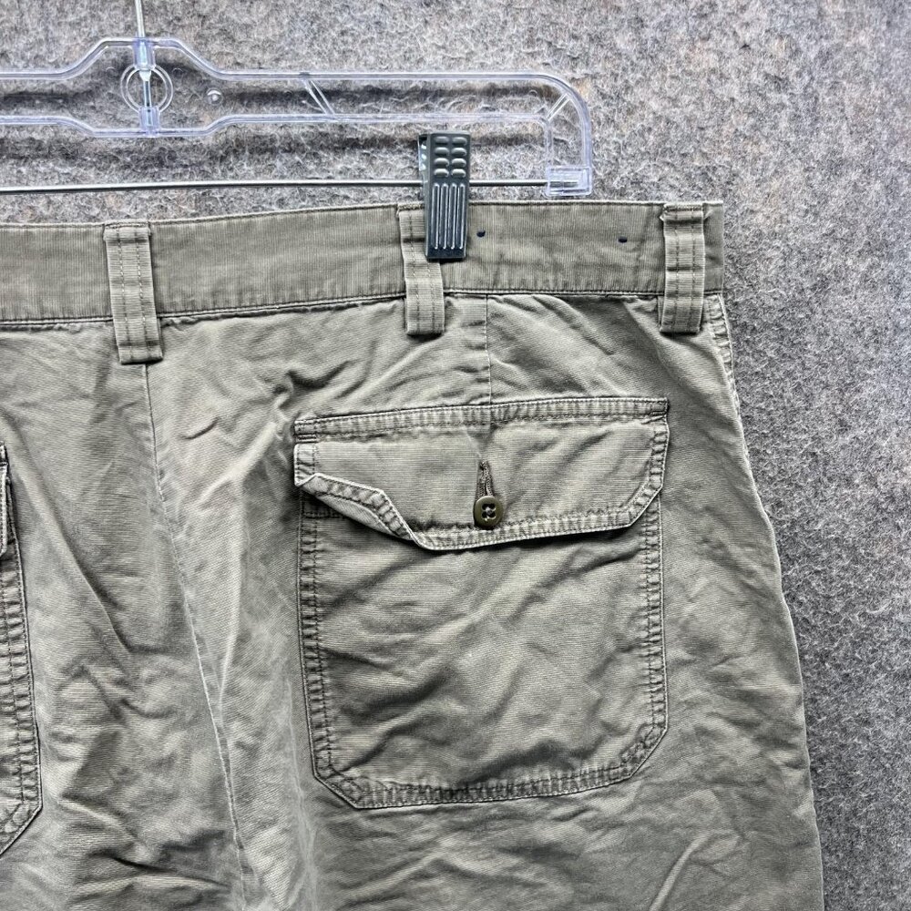 Polo Ralph Lauren Shorts Mens 38 Green 100% Cotton Utility Chino 8 Inseam Casual - Picture 4 of 12